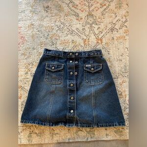 Vintage Guess Denim Skirt (size: 29)